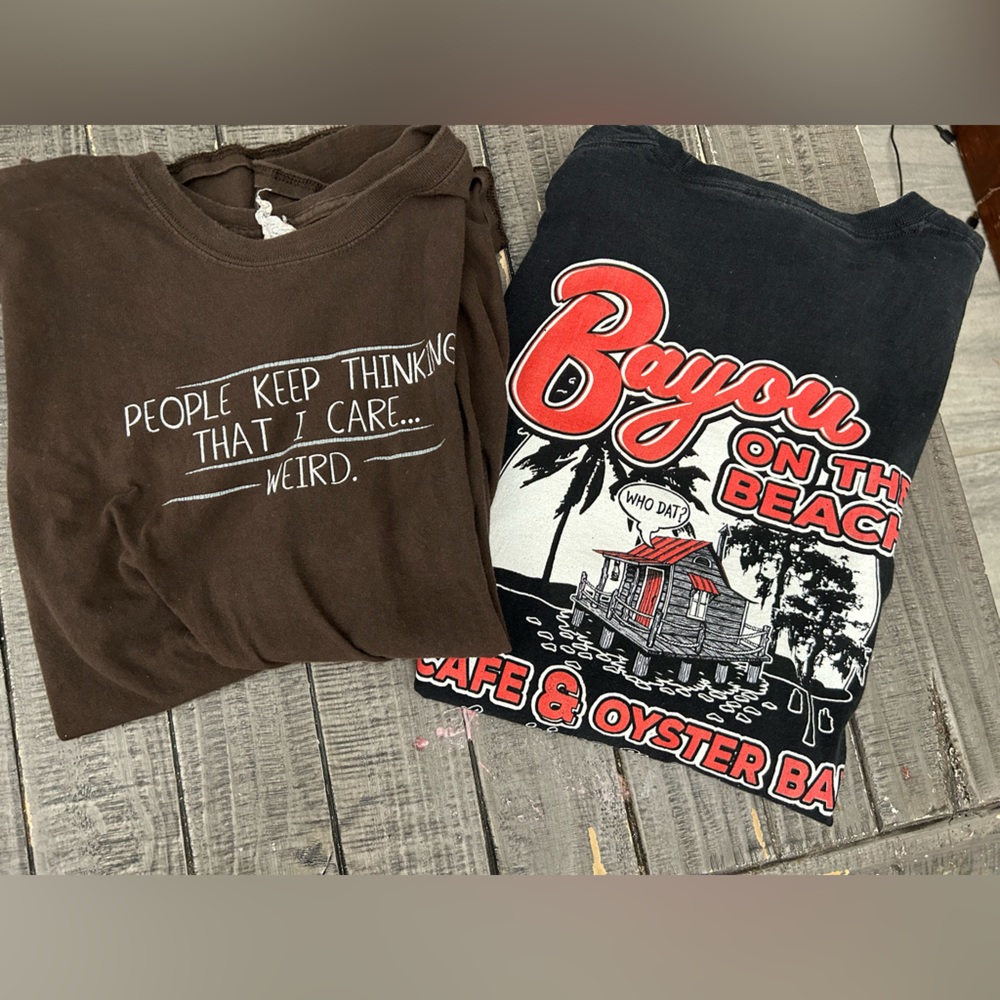 2 vintage tees